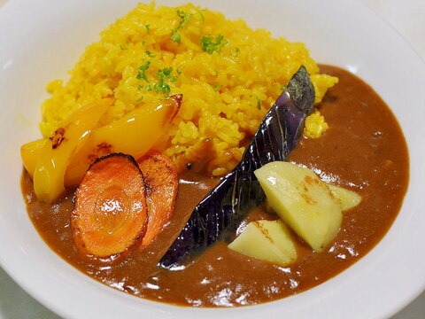 食研カレーで作る★彩り野菜カレー